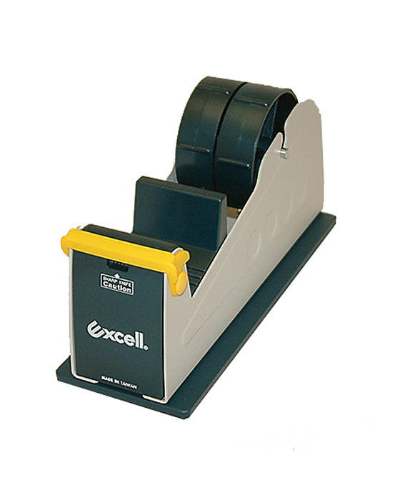 thumbnail image 2 of Tiger Tough TC2 Heavy-Duty Metal Tape Dispenser – 2-Inch Multi-Roller, Weighted Base, Blue/Gray 2 of 5