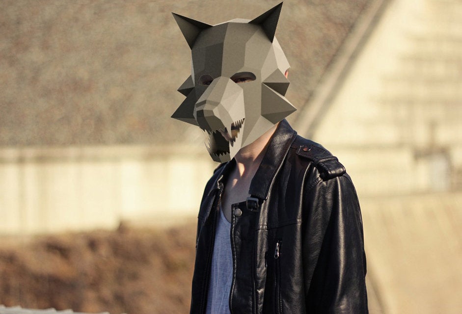 Wolf Mask - Click Image to Close